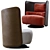 Modern Italian Zanotta Campiello Design 3D model small image 4