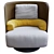 Modern Italian Zanotta Campiello Design 3D model small image 7