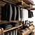 Modern and Versatile Wardrobe Ensemble 3D model small image 4