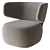 Softline Basel Chair 3D Model 3D model small image 1
