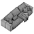 Modern and Sleek Moss Sofa 3D model small image 7