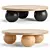 Contemporary NARO Coffee Tables Design 3D model small image 1