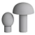 Stylish Limestone Table Lamp CB2 3D model small image 3