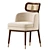 Stylish CARTER Chair: Modern Design 3D model small image 2