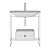 NUR ALICE Ceramica Washbasin 3D model small image 3