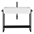 Alice Ceramica Kubo Console Sink 3D model small image 2