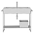Alice Ceramica Kubo Console Sink 3D model small image 3