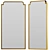 Elegant Regal Mirror 3D model small image 1
