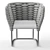 Ami Chair by Paola Lenti 3D model small image 3