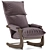 Realistic Brick Chair V-Ray Optimized 3D model small image 1