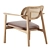 Modern Titus Lounge Chair 2017 3D model small image 2