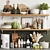 Modern Kitchen Accessories Set for 3D Rendering 3D model small image 1