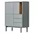 Teulat Corvo Auxiliar Cabinet: Colorful Design 3D model small image 4