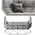 Modern FOXHOLE Sofa Design 3D model small image 3