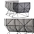 Modern FOXHOLE Sofa Design 3D model small image 5