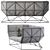 Modern FOXHOLE Sofa Design 3D model small image 6
