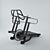 Freemotion HIITMill Incline Treadmill Model 3D model small image 3