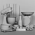 Kitchen Appliances and Utensils Bundle 3D model small image 4