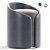 Luxury Upholstered Ottoman Pouf 3D model small image 1