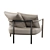 Chic Pochette Armchair - Vray+Corona 3D model small image 4