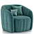 Lecco Comfort Chair Modelling 3D model small image 2