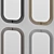 Wire-Framed Floor Mirror 3D model small image 3