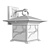 Kichler Morris Outdoor Wall Lantern 3D model small image 4