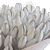 Elegant White Tulips Bouquet 3D 3D model small image 7