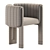 Modern Crawford Armchair Design 3D model small image 6