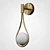 Bronze Hoop Drop Wall Sconce 3D model small image 2