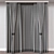 Modern Curtain 3D Model Set 3D model small image 4