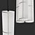 Elegant HASHIRA Pendant Lamp 3D model small image 2