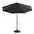 Rainproof Fabric Umbrella 05 3D model small image 2