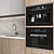 Interactive Modern Corner Kitchen Set 3D model small image 3