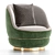 Nido Armchair 3D Model Collection 3D model small image 1