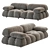 Modern Designer B&B Italia Sofa 3D model small image 1