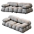 Modern Designer B&B Italia Sofa 3D model small image 7