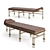 Sleek & Stylish Episode Chaise 3D model small image 1