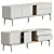 Teulat Corvo TV & Bedside 3D model small image 3