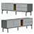 Teulat Corvo TV & Bedside 3D model small image 5
