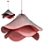 Elegant Lia Pendant Light 3D model small image 4