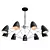 Glamourous Favourite Humpen Pendant Chandelier 3D model small image 1