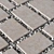 Pebble Paving Tiles 3D Model 3D model small image 1