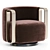 Modern Kelly Bracelet Armchair Design 3D model small image 4