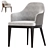 Modern Minimalist MARCO Chair Collection 3D model small image 2