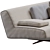 Modern Poliform Sydney Option Furniture 3D model small image 3