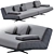 Modern Poliform Sydney Option Furniture 3D model small image 6