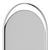 Modern Steel Framed Wall Mirror 3D model small image 4