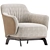 Stylish Poliform Kaori Armchair Collection 3D model small image 1