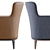Elegant Relax Chair by Poliform 3D model small image 2